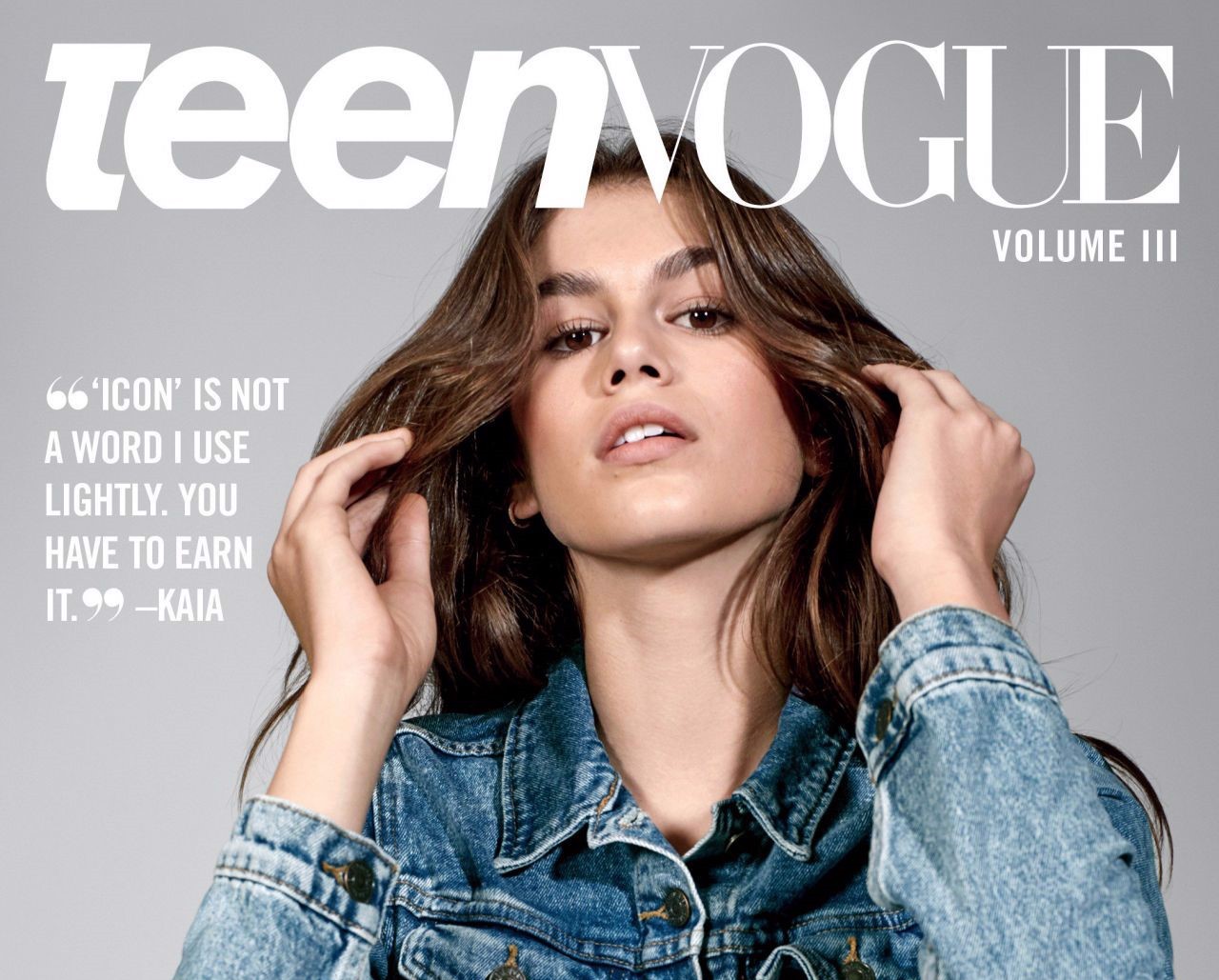 Teen Vogue magazine cover
