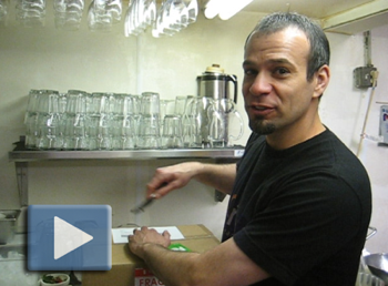 Tony in the kitchen