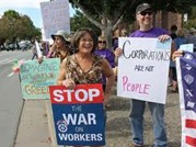 Occupy marchers