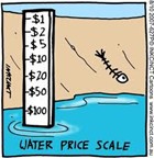 Water Price Cartoon