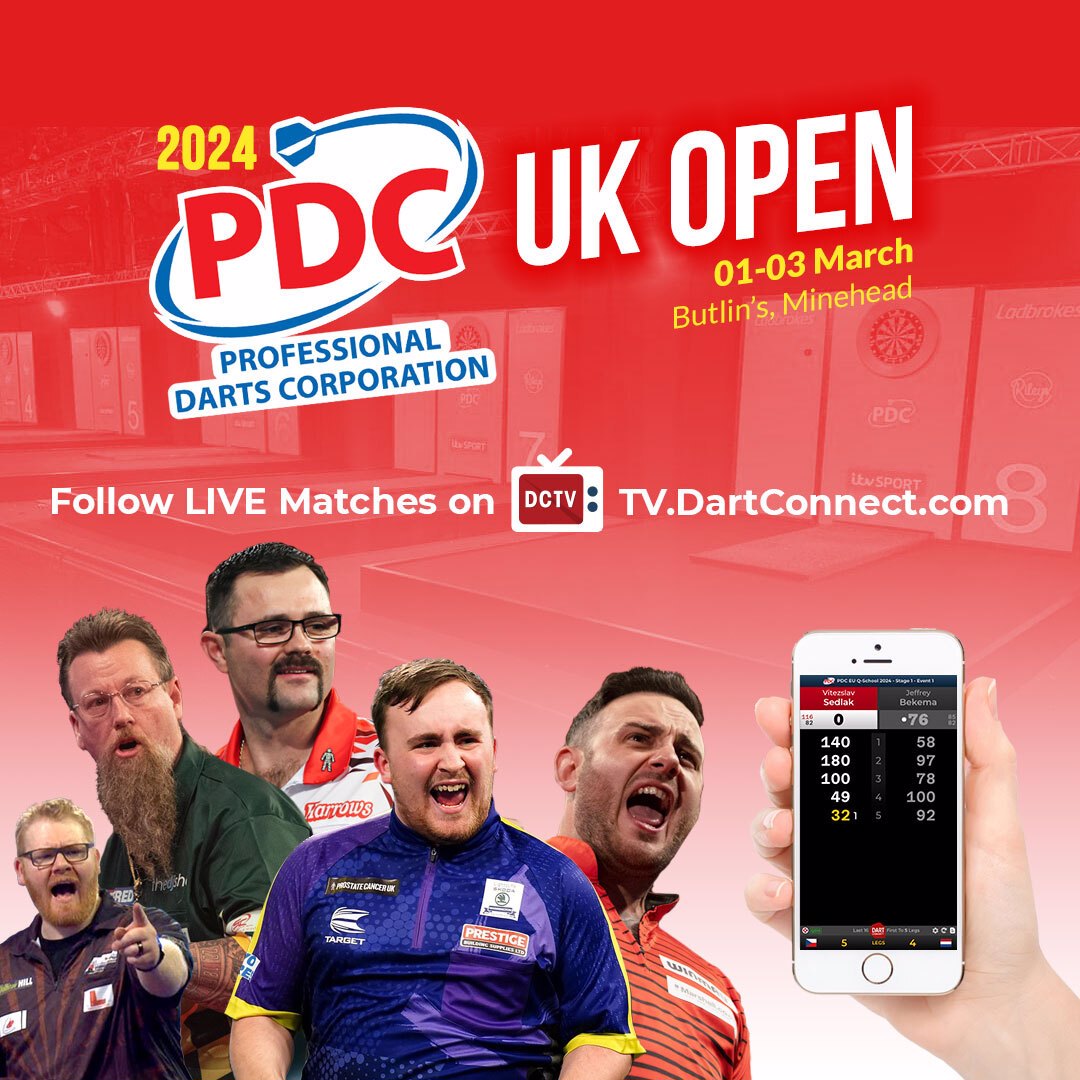 PDC UK Open on DCTV