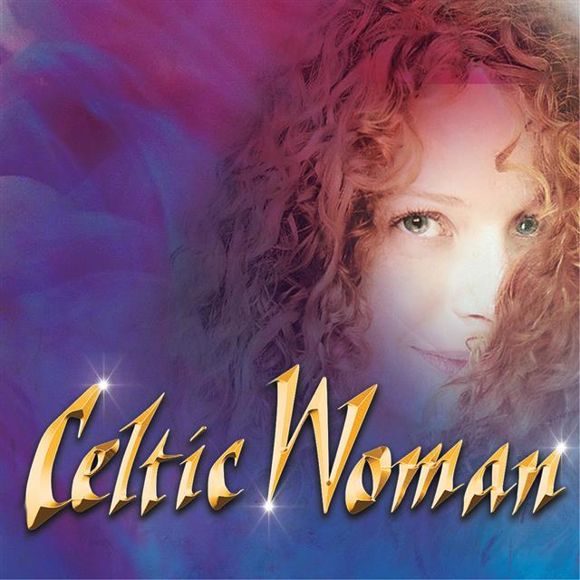 Celtic Woman, with an image of the curly-haired redhead that leads the Celtic Woman