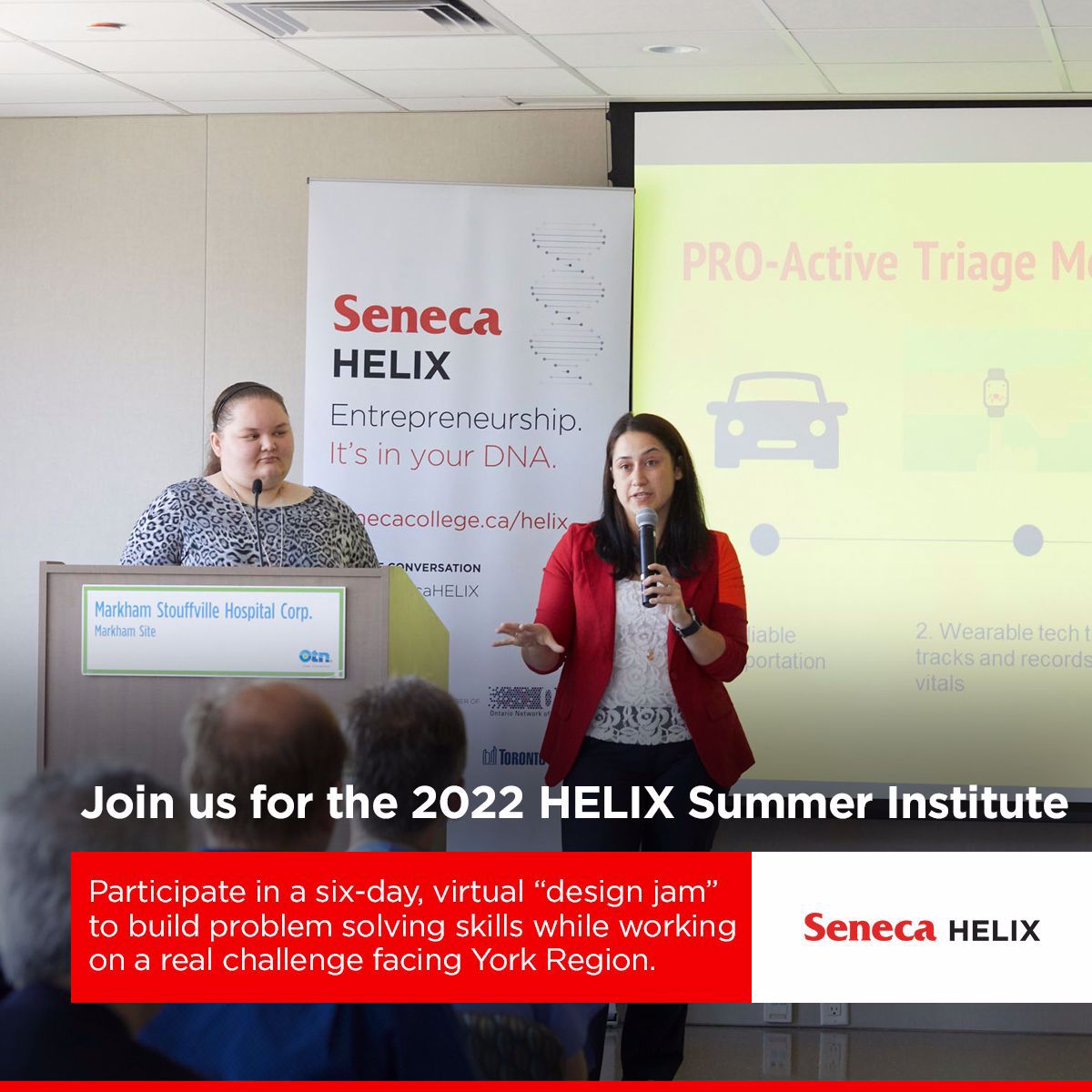 SenecaHELIX's Summer Institute is back!