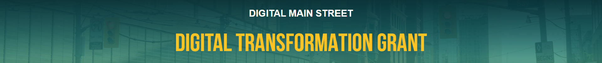 Digital Main Street: Digital Transformation Grant