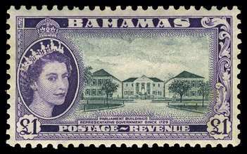 Stamps of Bahamas and British West Indies