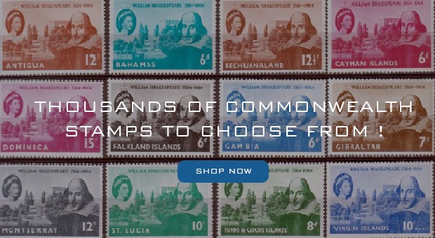 British Commonwelath Stamps from all over