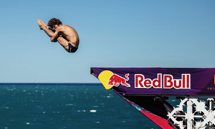 James Lichtenstein Red Bull Cliff Diver