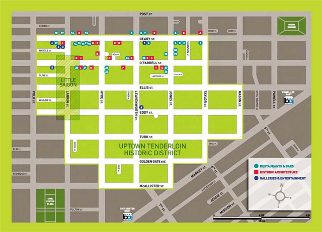 Tenderloin Map