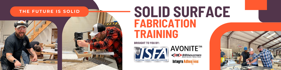 ISFA Solid Surface Fabrication Training