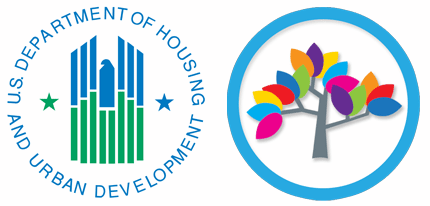 Joint HUD and True Colors Fund logo