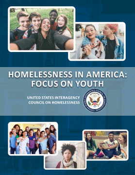 cover page of the USICH brief entitled Homelessness in America: Focus on Youth