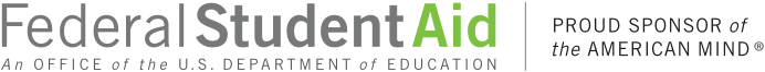 Logo of the U.S. Department of Education's Office of Federal Student Aid