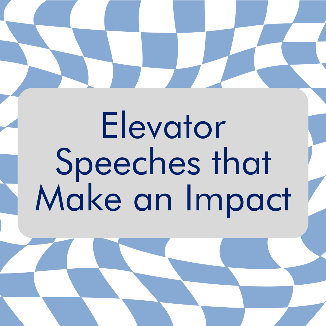 Elevator Speeches that Make an Impact
