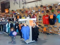 Cycling clothing department