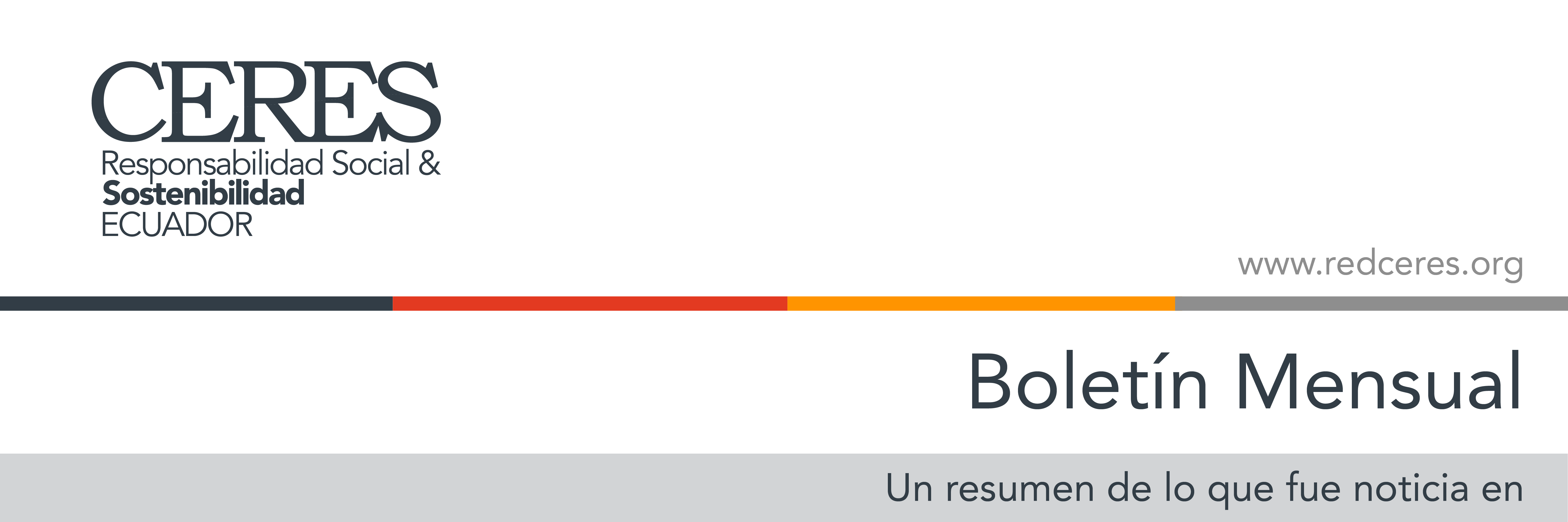 Boletín Mensual CERES