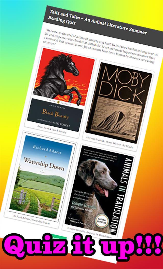 image preview of book quiz after the link