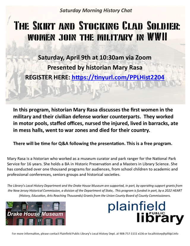Women Join the Military in WWII flyer