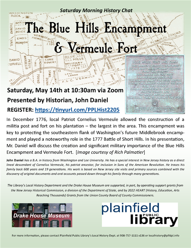 blue hills encampment and vermeule fort flyer