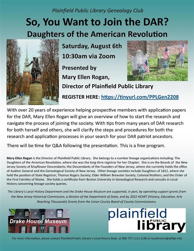 So you want to join the DAR?