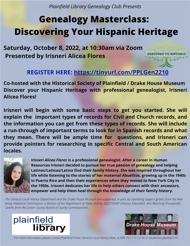 Genealogy Masterclass: Discovering Your Hispanic Heritage