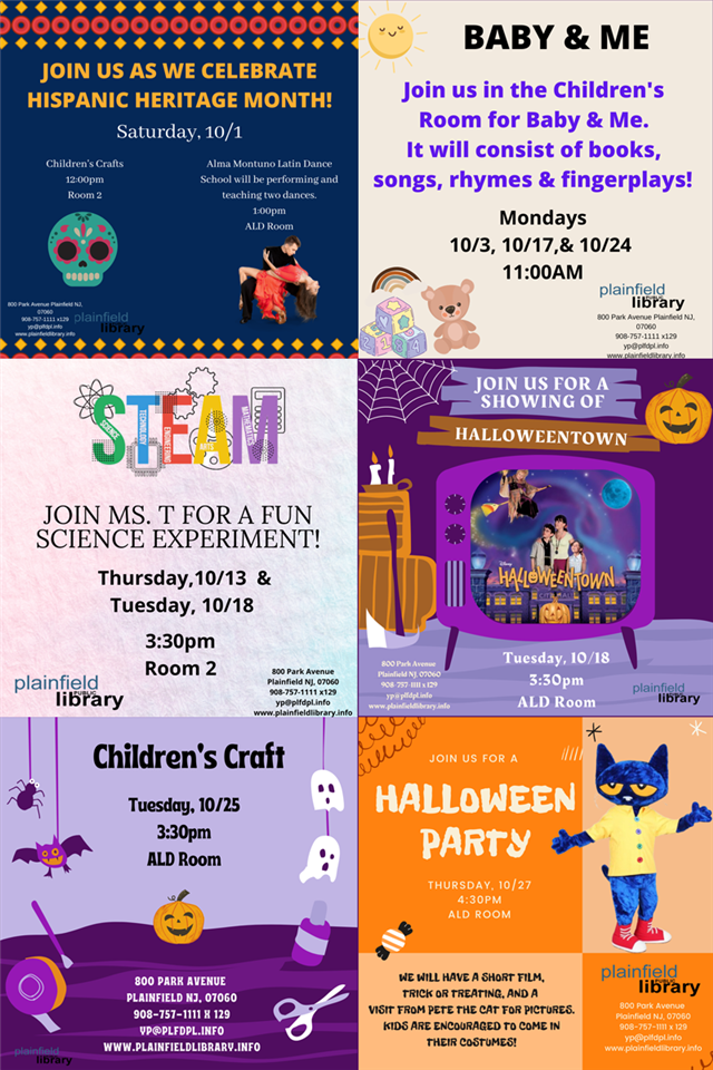 yp@plfdpl.info6 different Children's programs - click to go to our calendar