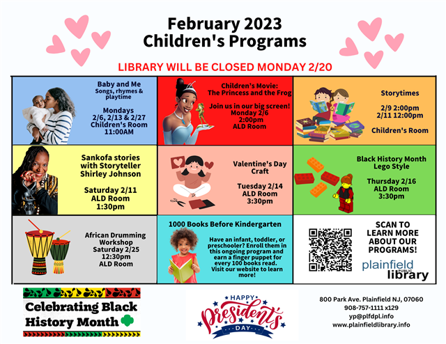 Children's December programs