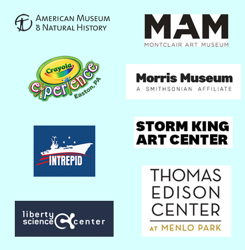 museum passes logos