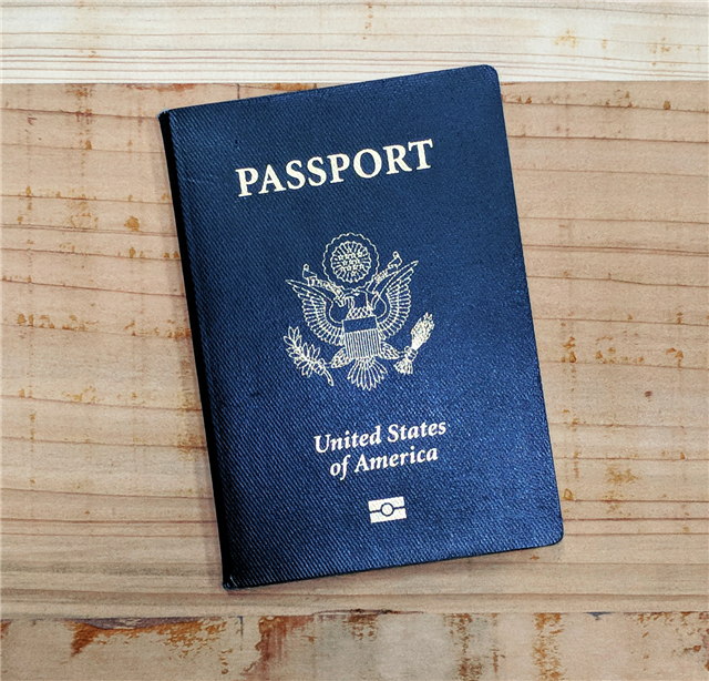 image of passport book
