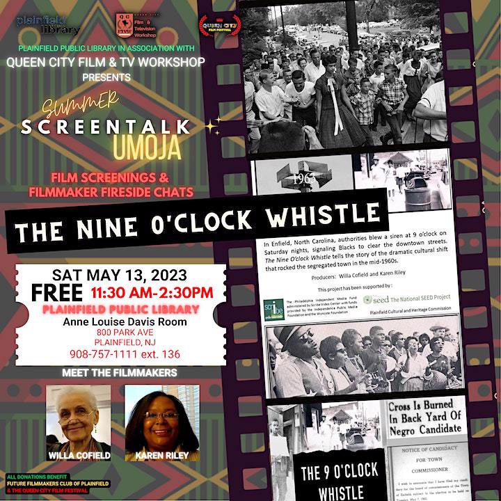 The Nine O'Clock Whistle - tickets are free