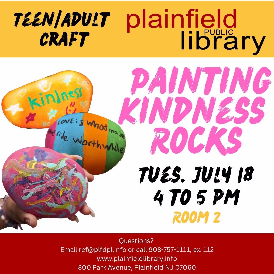 painting kindness rocks