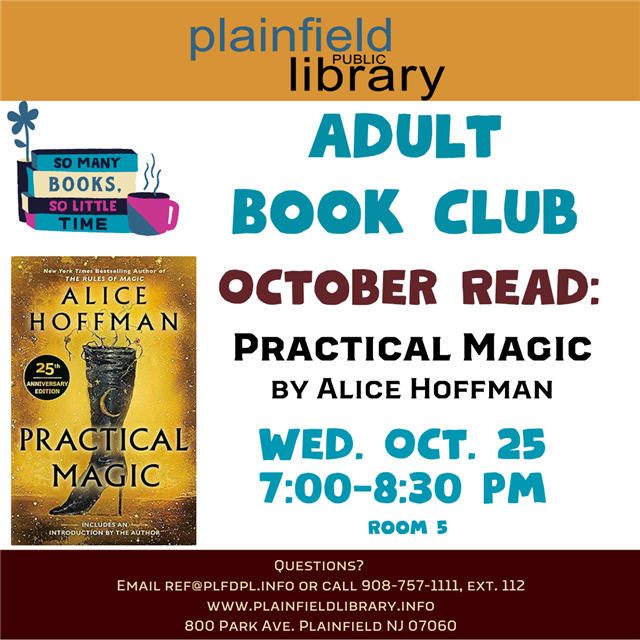 Adult Book Club (Practical Magic)