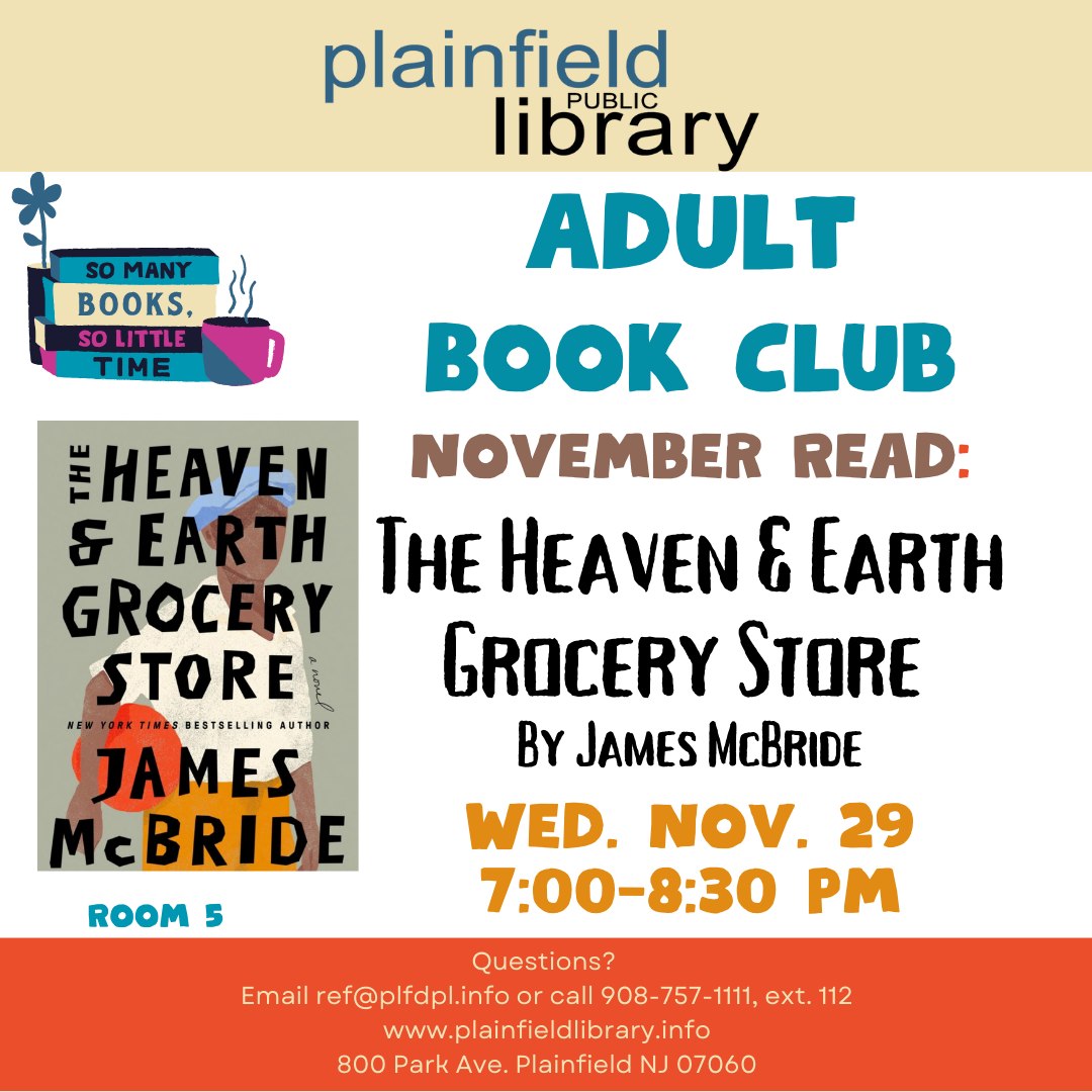 Adult Book Club (Heaven & Earth Grocery Store)