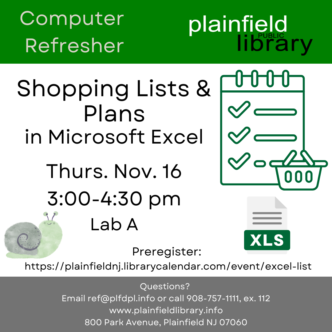 Excel Lists