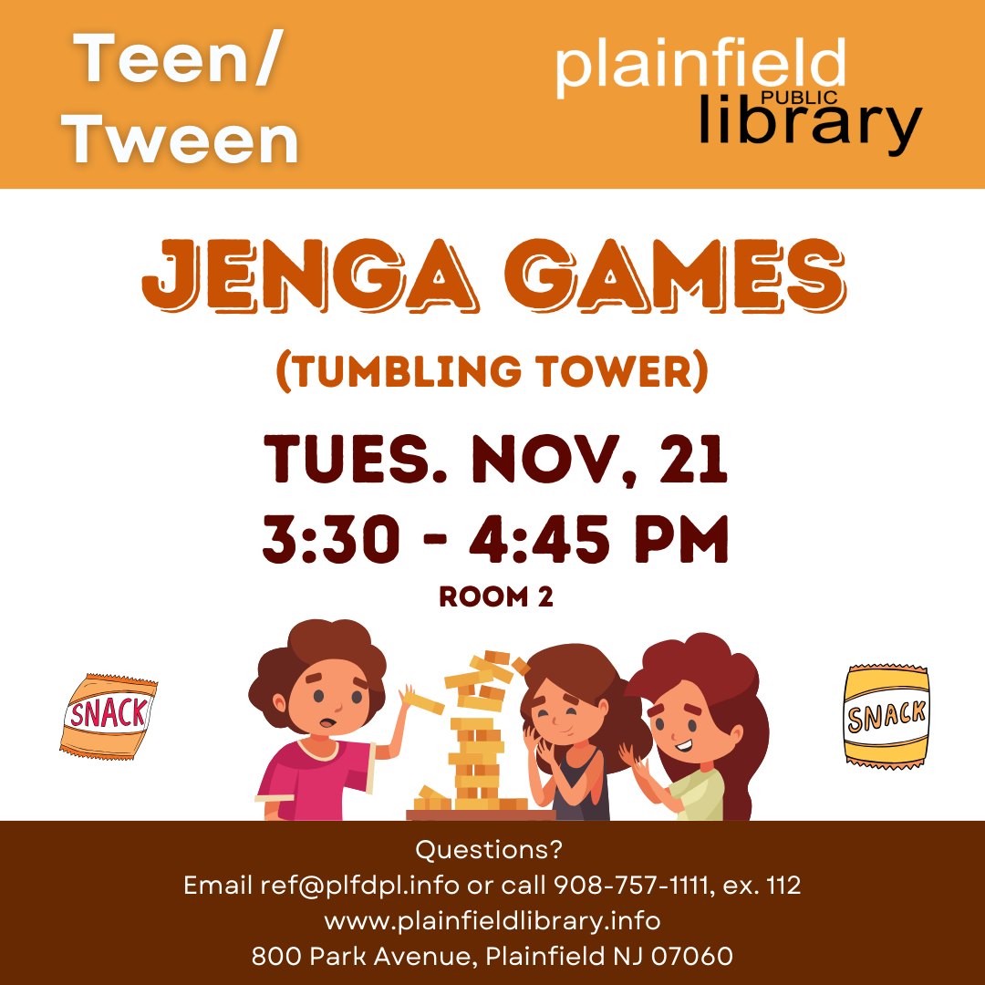 Jenga games November 21