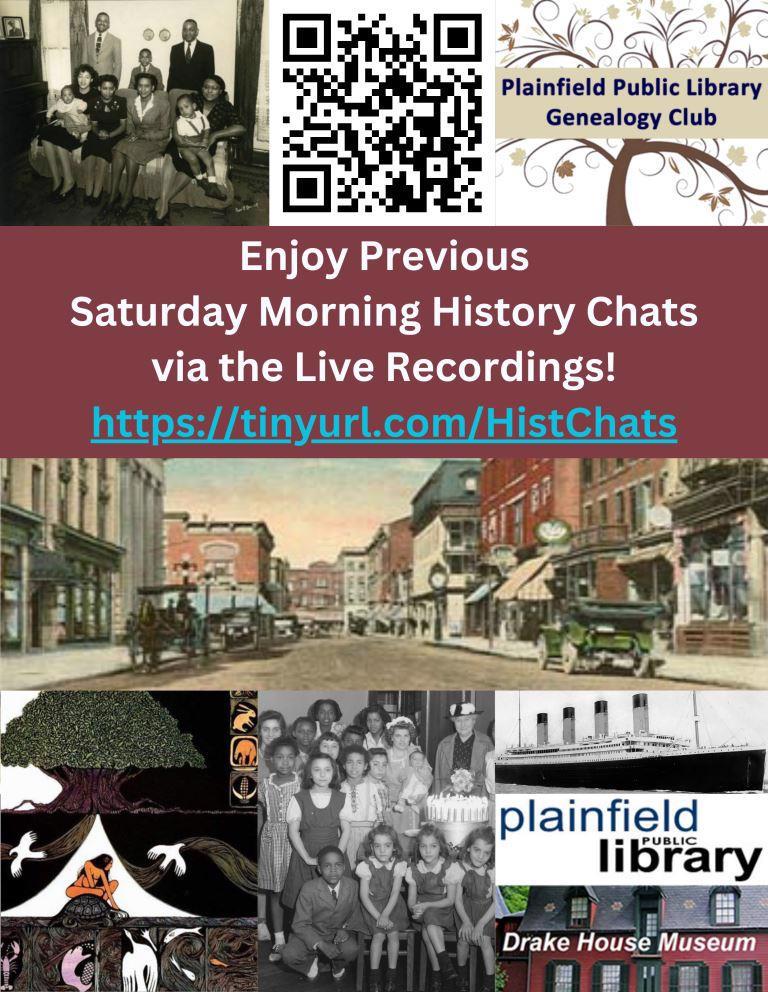 Local History & Genealogy Program Recordings