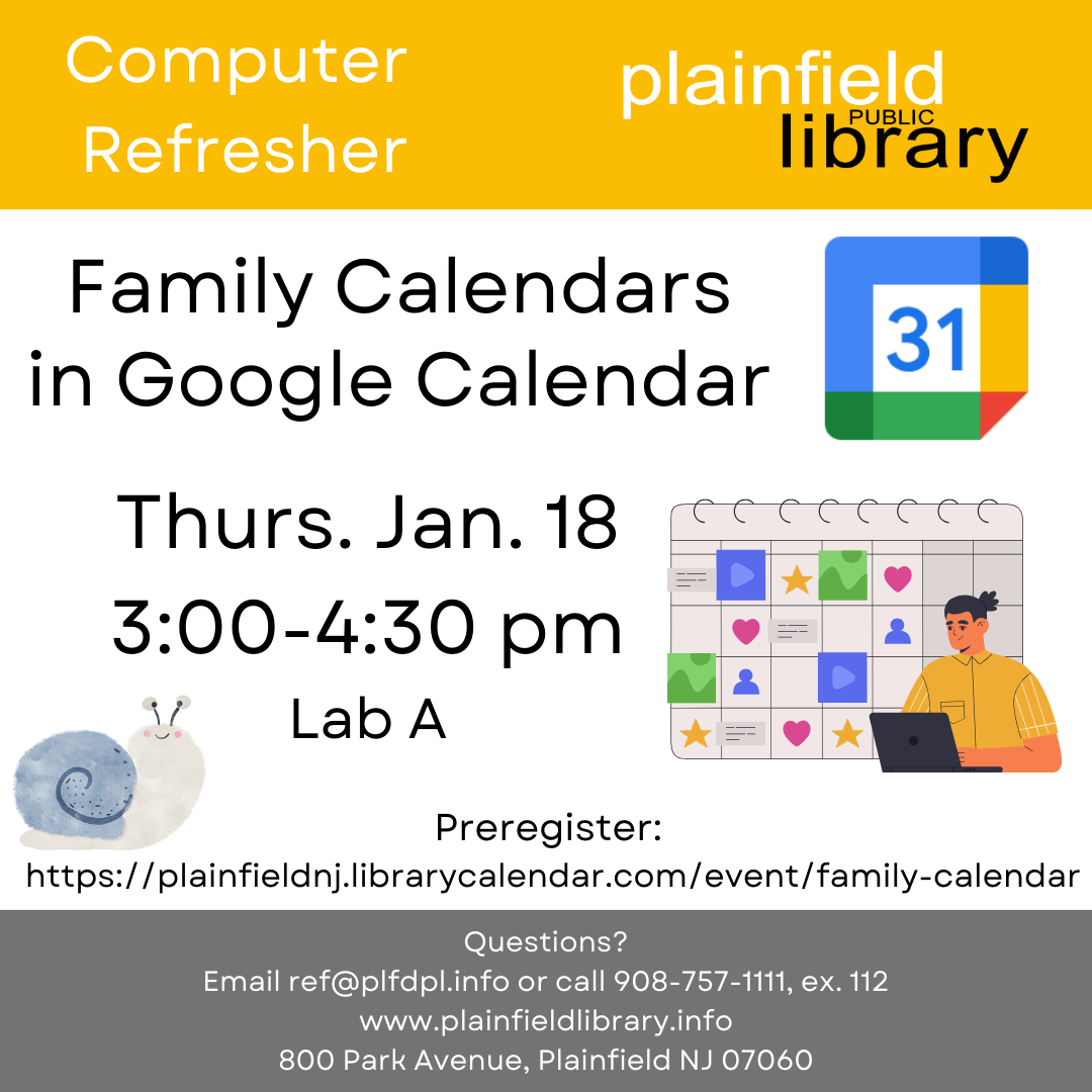 Family Calendars in Google Calendar