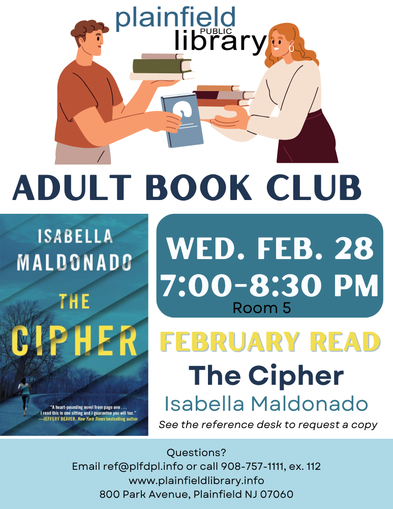 adult book club February