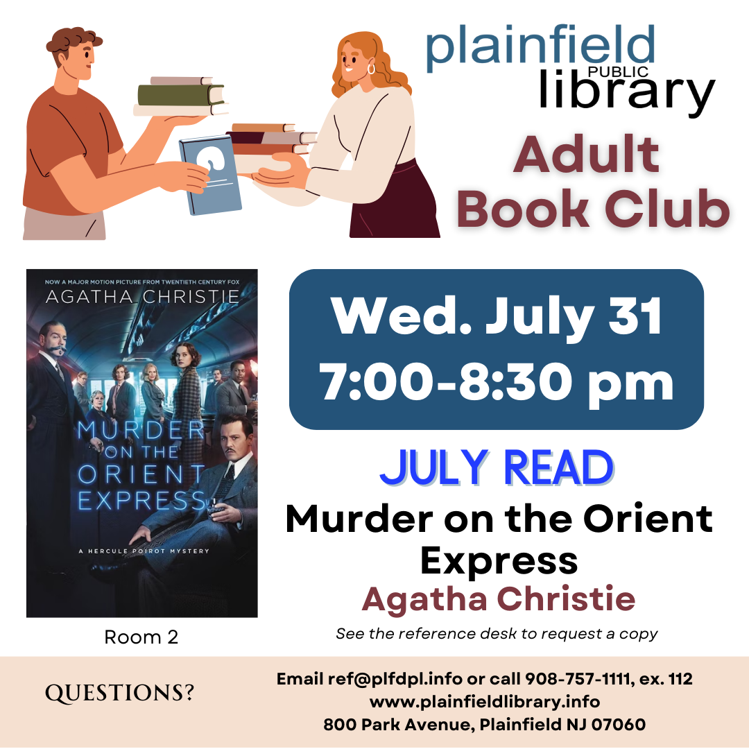 adult book club July