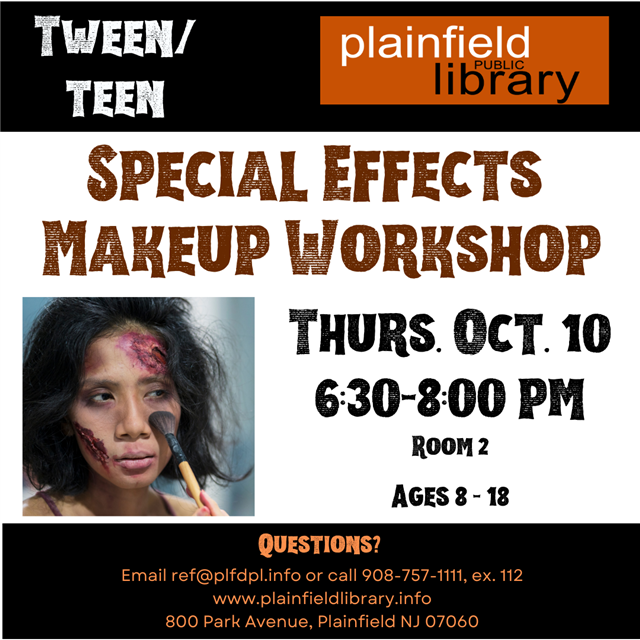 Special Effects Makeup Workshop