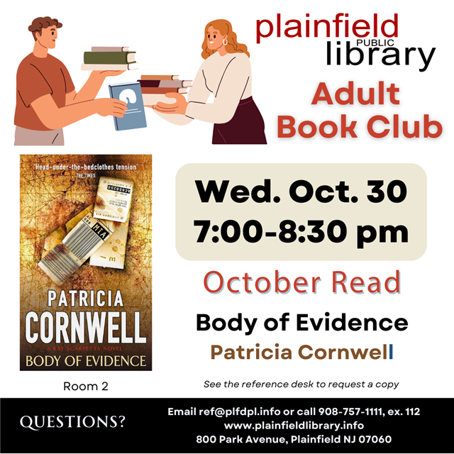 adult book club October