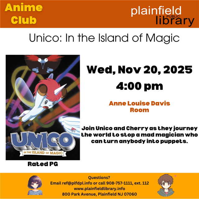 Anime Club - Unico: In the Island of Magic