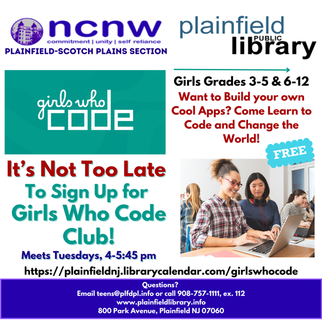 Girls who code club