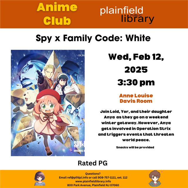 Anime Club Spy x Family Code: White