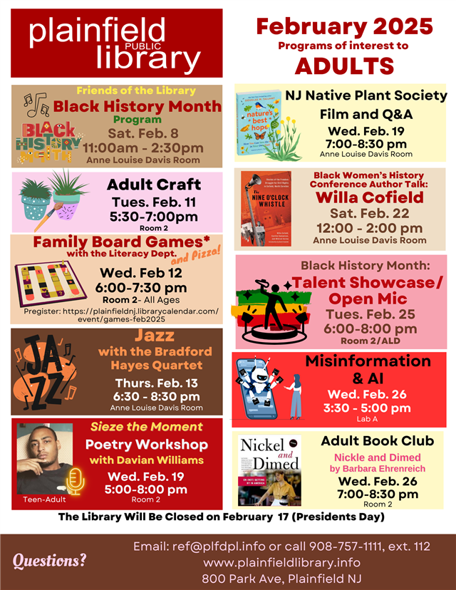 link to February 2025 adult flyer pdf