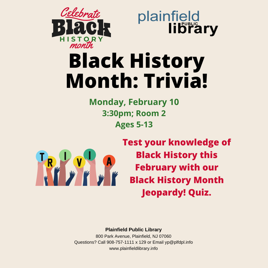 Black Hostory Month Trivia