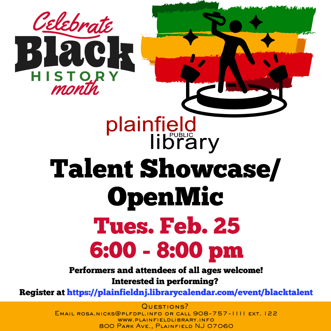 Black History Month Talent Showcase
