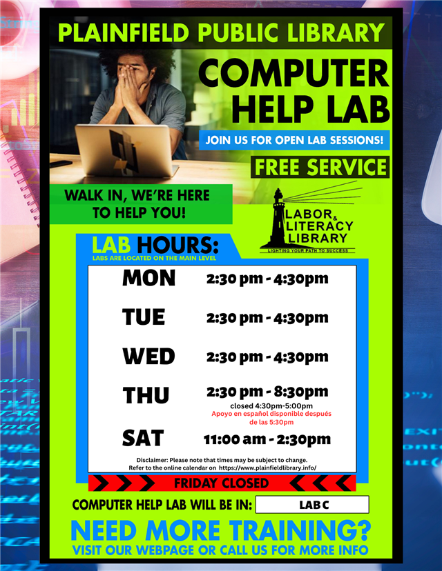 combined literacy flyers