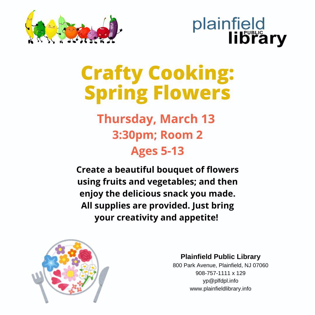 Crafty Cooking: Spring Flowers
