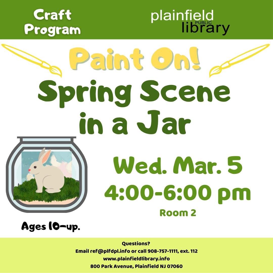 Paint On! - Spring Scene in a Jar