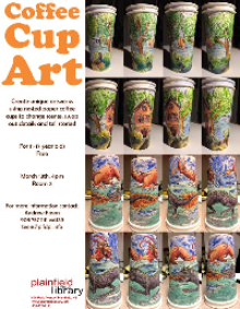 Coffee Cup Art, March 13th